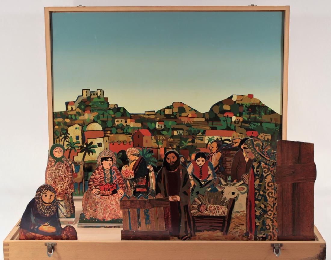 Francesco Tabusso, 20th C., Nativity Scene (1 of 8)