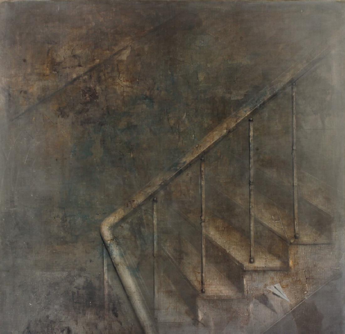Yuri Kuper BR b.1940 Staircase O/C 1978-79 (1 of 5)