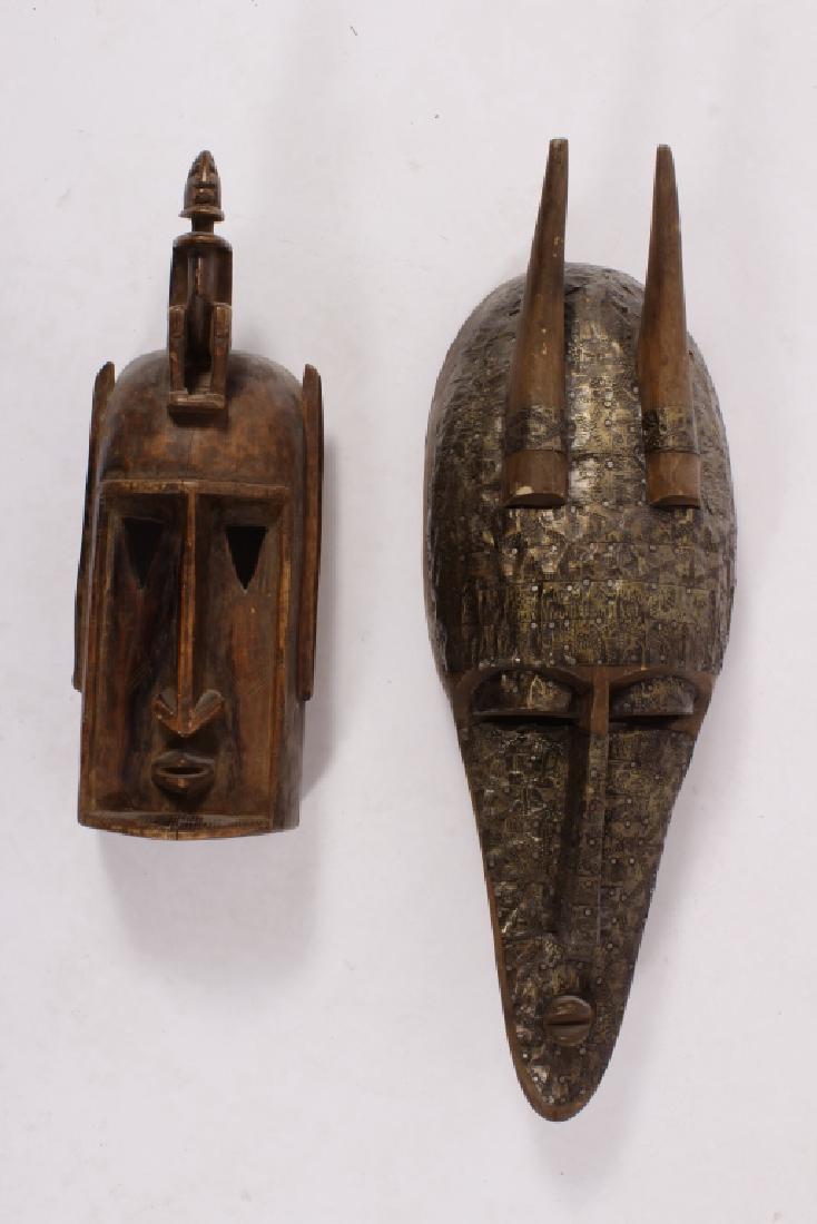 Two African Dogon Tribal Masks, Mali (1 of 5)