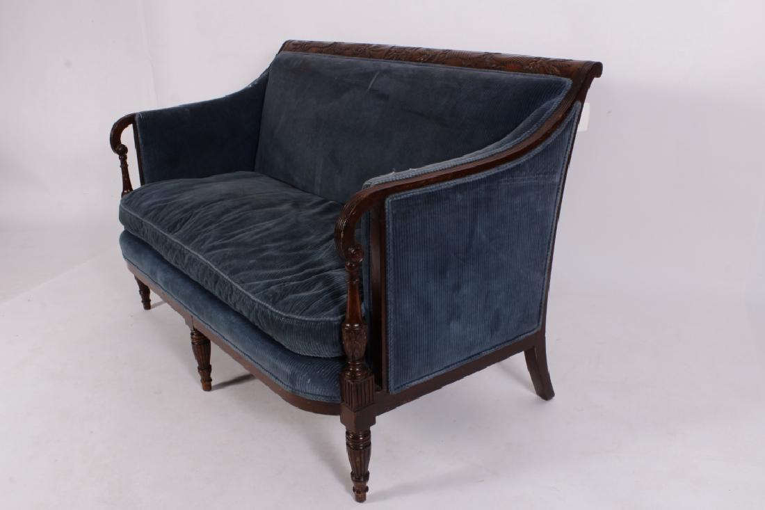 Federal Style Mahogany Settee (1 of 4)