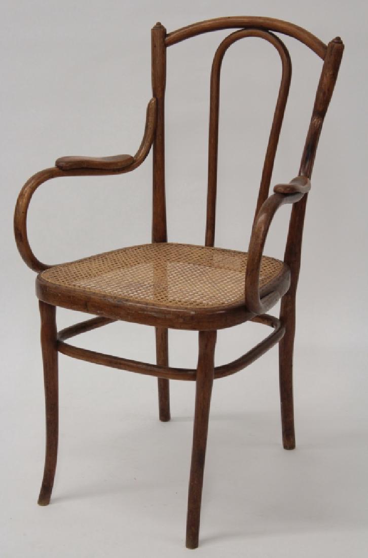 J & J Kohn Bentwood Armchair, Austria, c. 1900 (1 of 3)