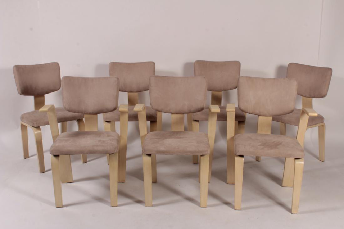 7 Style of Thonet  Bent Wood Chairs, 20th C. (1 of 3)