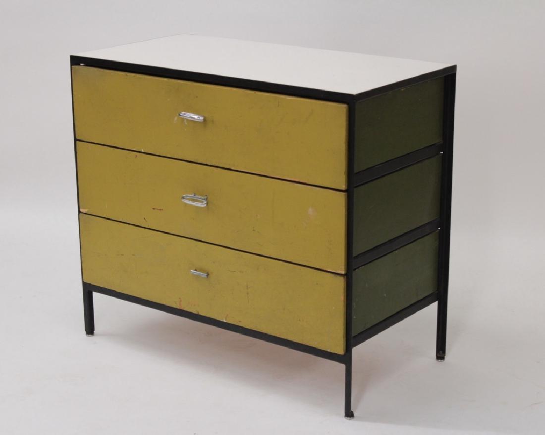 George Nelson Steel Frame 3 Drawer Chest (1 of 5)