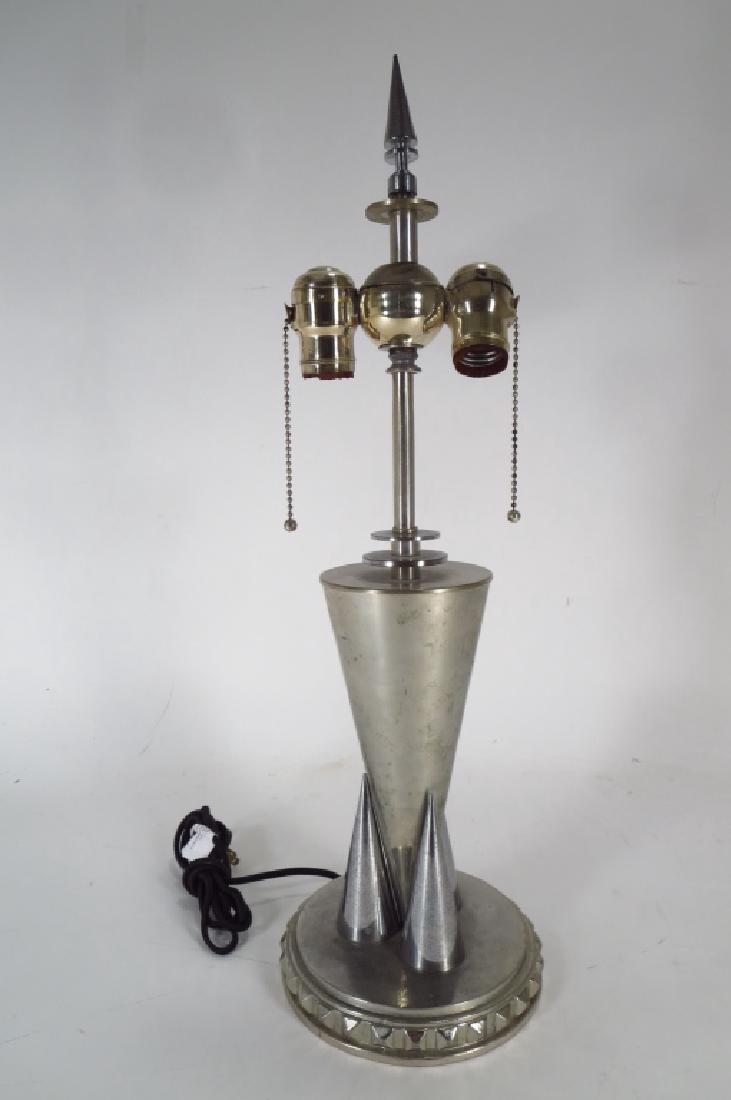 Modern chrome table lamp (1 of 5)