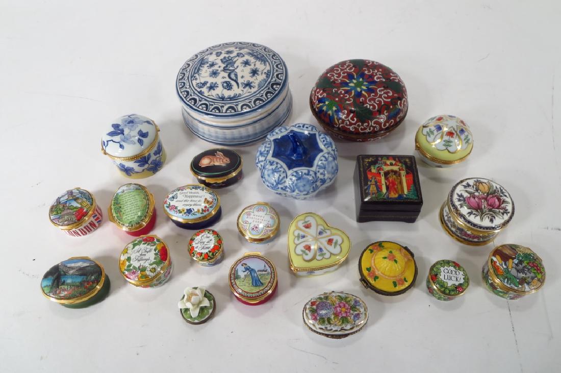 Porcelain Pill Box Collection, et al. (1 of 5)