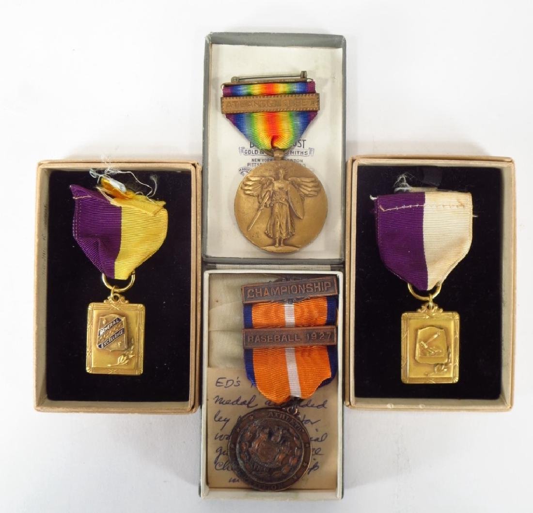 Medals, medallions, badges inc. 1928 Olympiad (1 of 4)