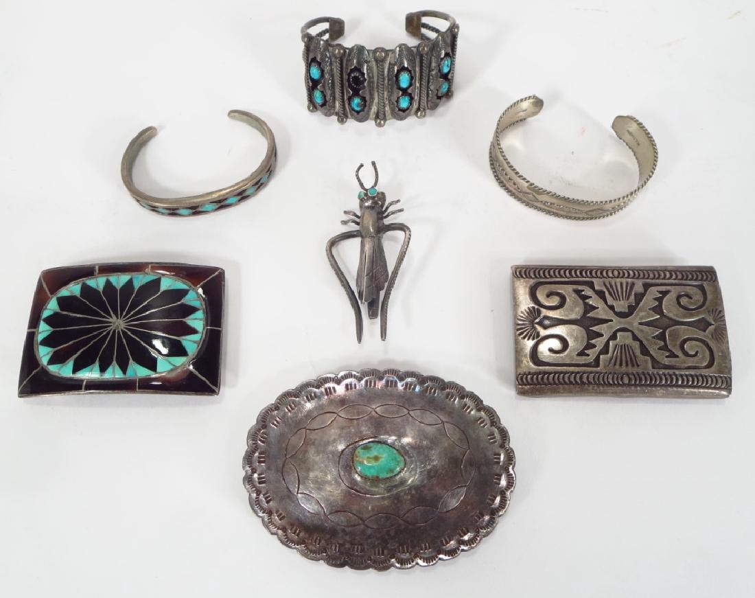 7 Southwestern Jewelry Items (1 of 6)