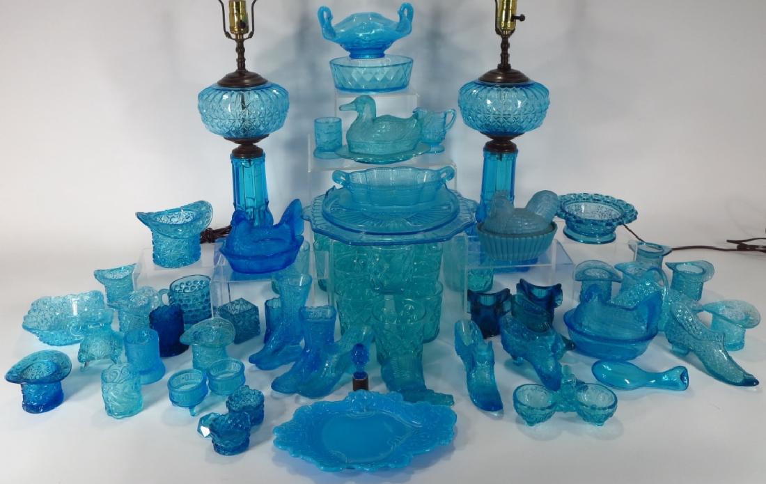 Approx. 66 pcs of blue glass (1 of 7)