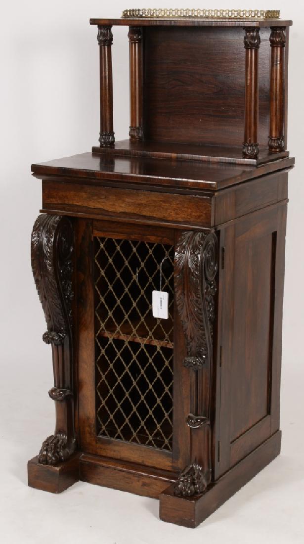 Regency Rosewood Chiffonnier, E. 19th C. (1 of 5)