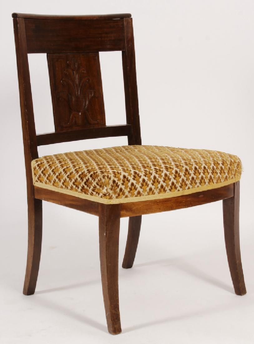 American Revivalist Mahogany Side Chair, c. 1870's (1 of 5)