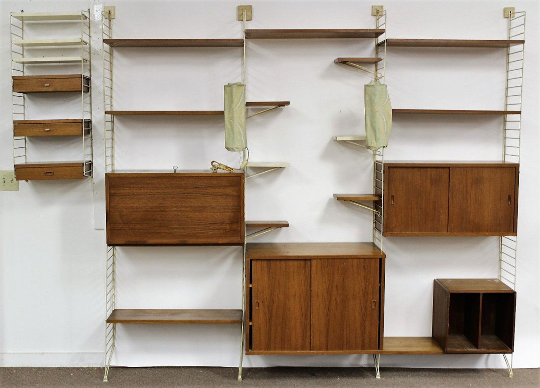 Swedish Teak Wall Unit, c. 1958 (1 of 9)
