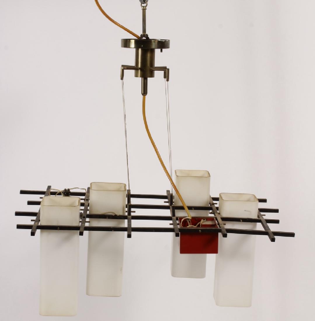 Angelo Lelli Chandelier for Arredoluce, Italy, c. 1950 (1 of 7)