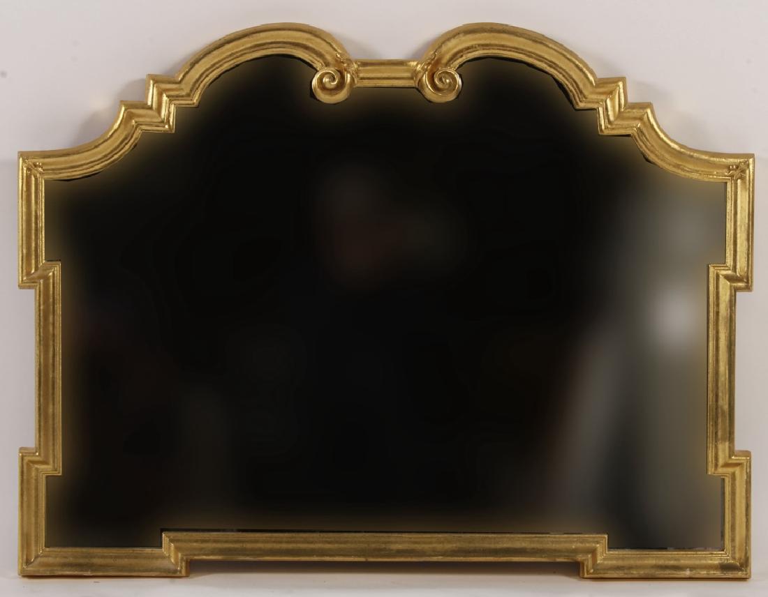Over Mantle Mirror with Gilt-Wood Frame (1 of 5)