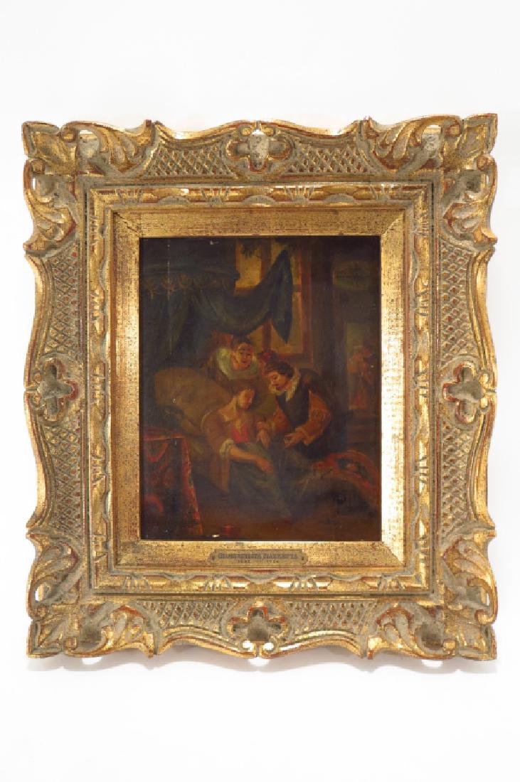 After Giambattista Piazzetta Three Figures o/b (1 of 5)