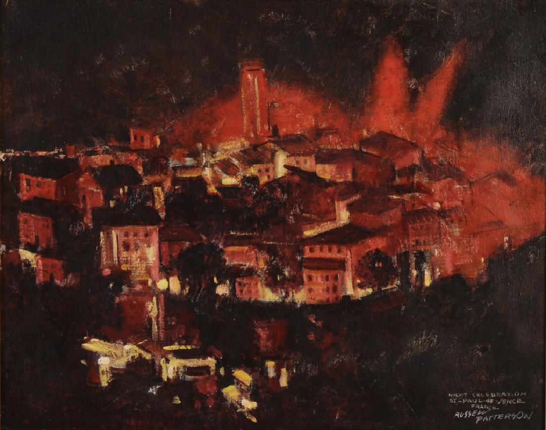 Russell Paterson, "...St Paul de Vence", O/C (1 of 7)