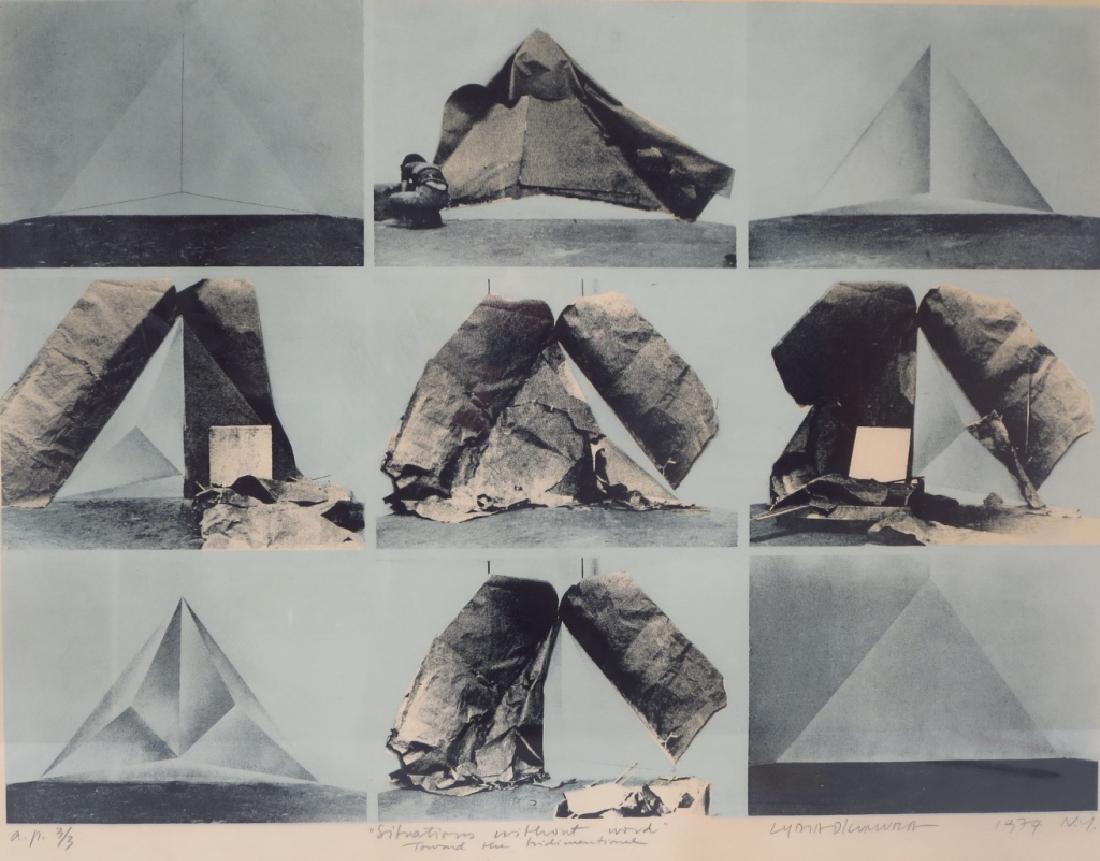 Lydia Okumura Brazil b.1948 Photo Lithograph 1974 (1 of 6)