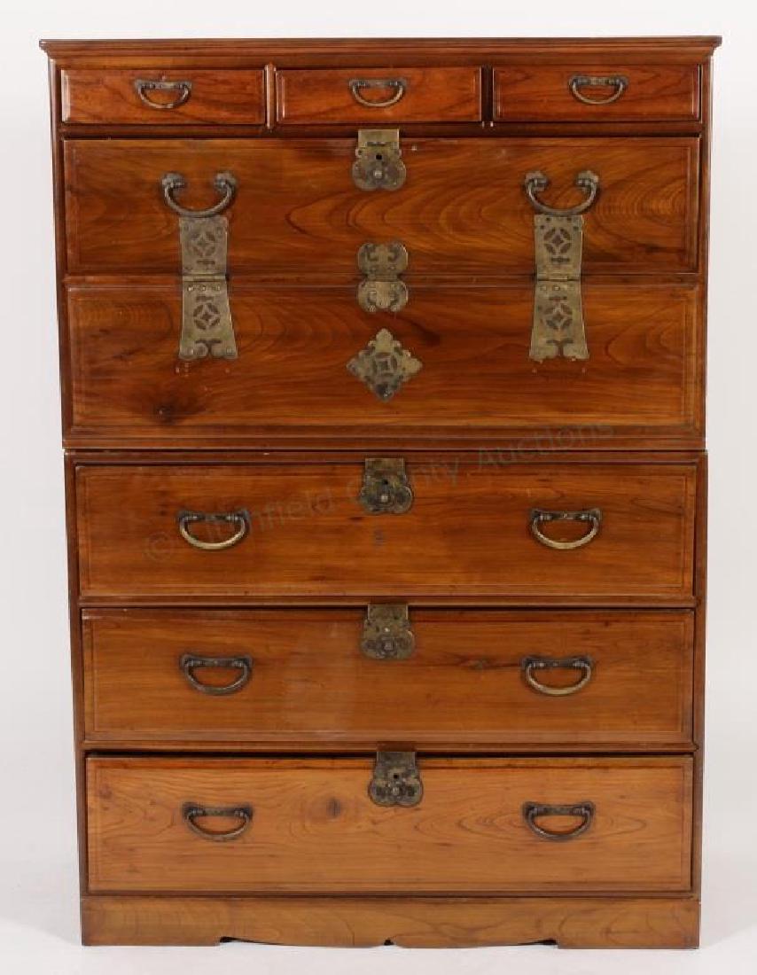 Korean Tansu, Brass Hardware, early 20th C.