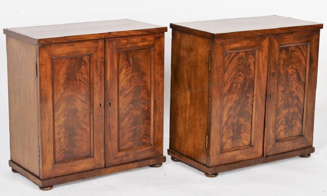 Pr. of Mahogany Storage Cabinets (1 of 4)
