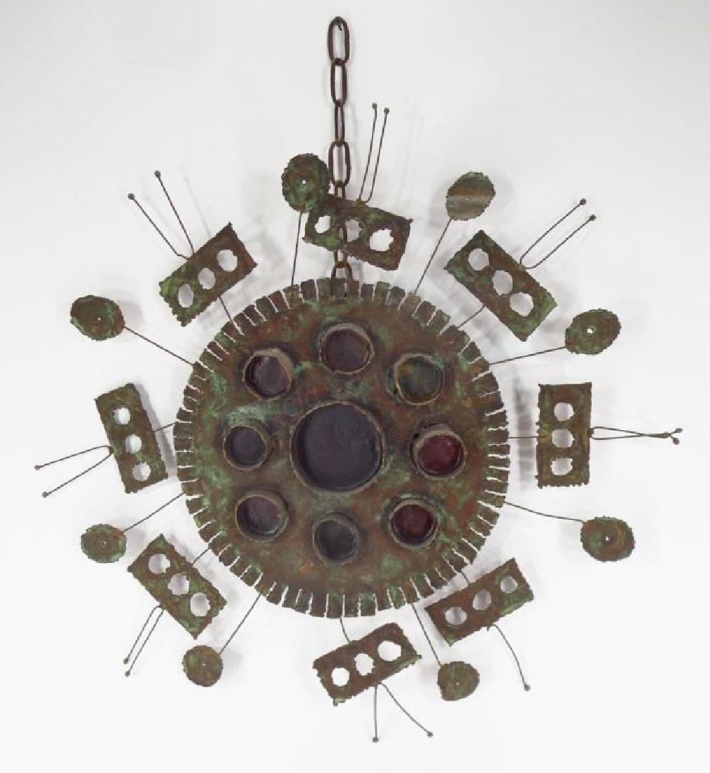 Curtis Jere Modern Brutalist Sculpture Copper 1967 (1 of 8)