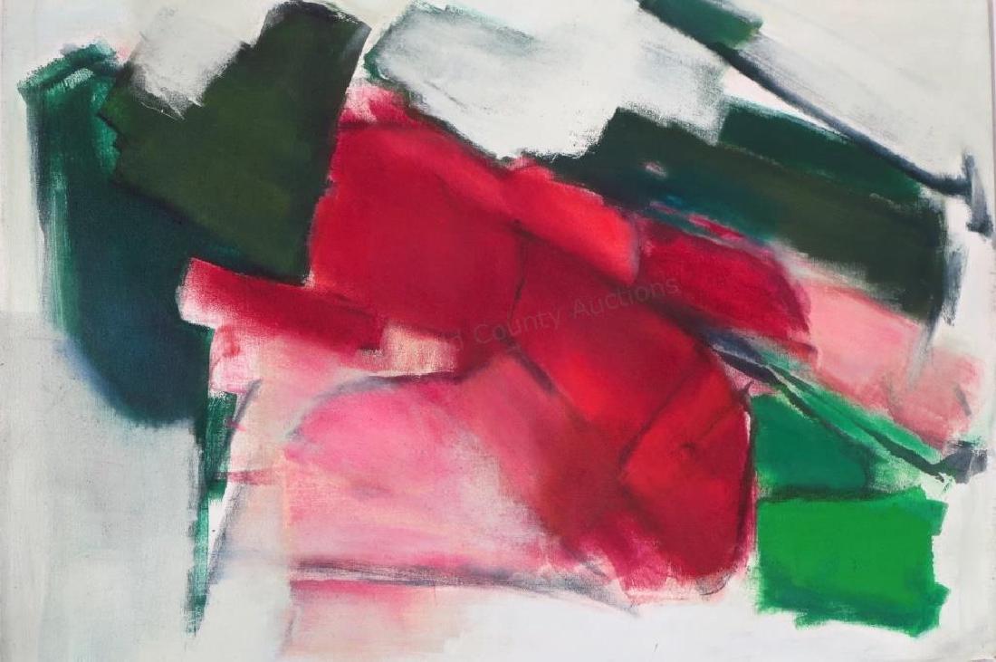 M. Reventlow, Am., 1915-2014, Red Abstract et al (1 of 7)