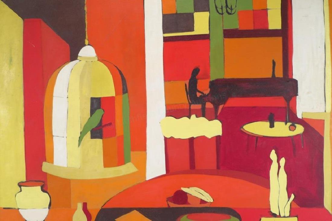 Arnold Weber, American, 1921-2010, Abstract O/C (1 of 5)