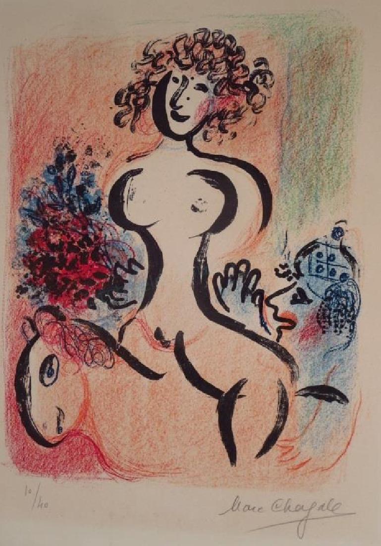 Marc Chagall, Rus-Fr., "Ecuyere au Bouquet", Litho (1 of 6)
