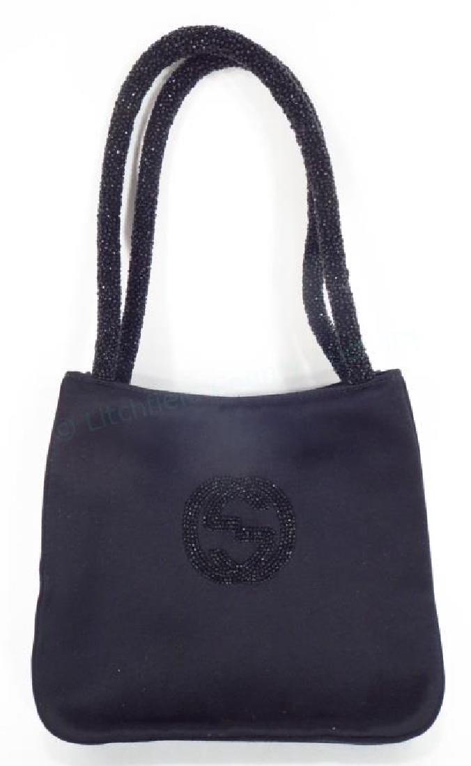 Gucci Satin & Beaded Evening Bag (1 of 6)