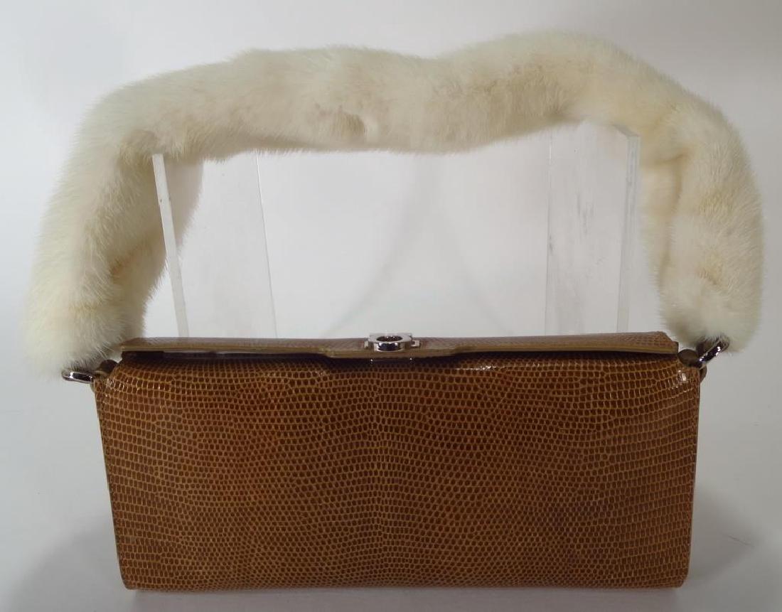 Ferragamo Lizard Handbag (1 of 6)