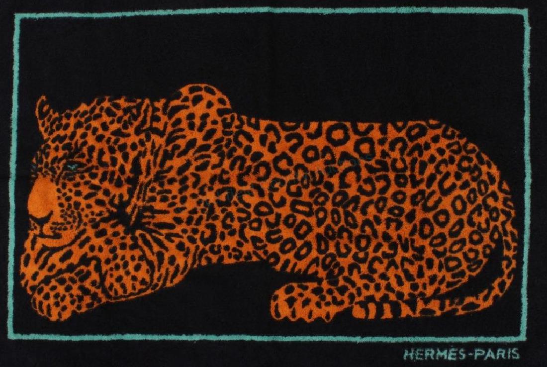 Hermes Leopard Beach Towels (1 of 6)