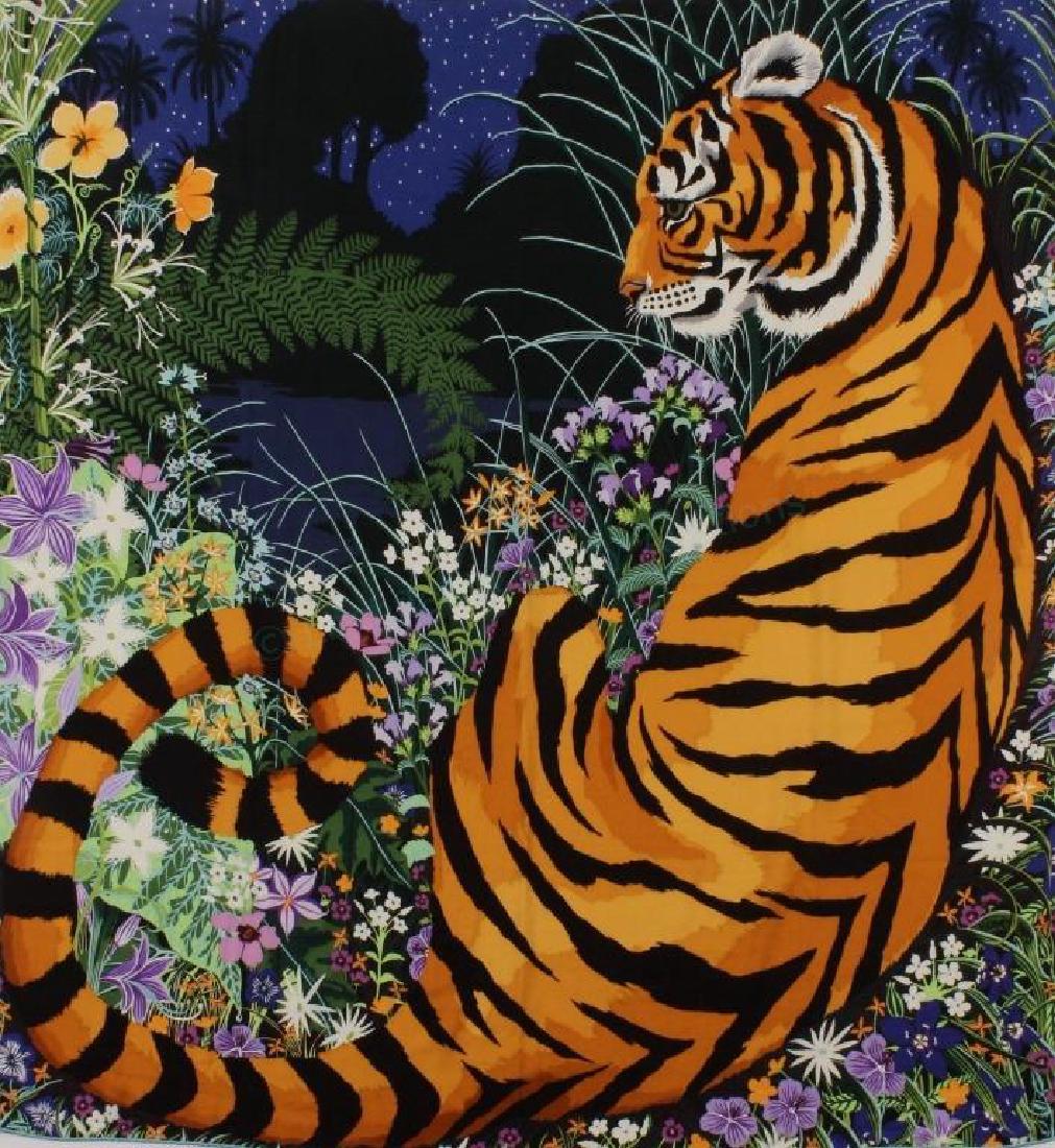 Hermes Tyger Tyson Cashmere Shawl (1 of 7)