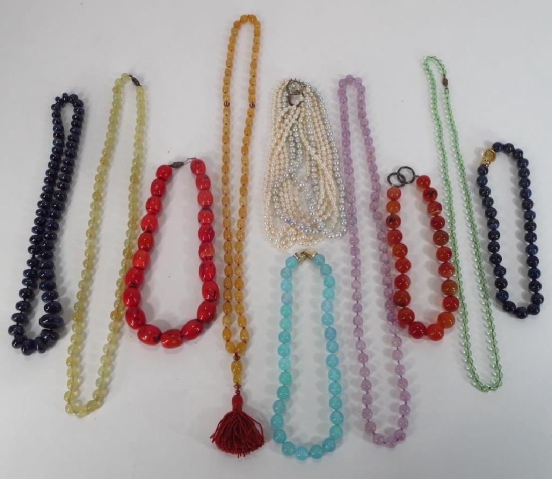 Lot of Hardstone Necklaces, incl Tiffany & Co (1 of 5)