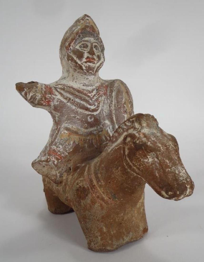 Terracotta Roman Soldier on Horse, c.200 AD, Egypt (1 of 7)
