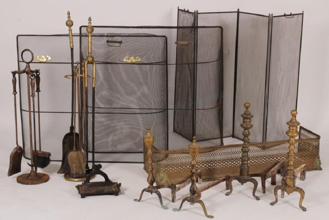 Fireplaces Tools/Accessories,19th-20th C. (1 of 6)