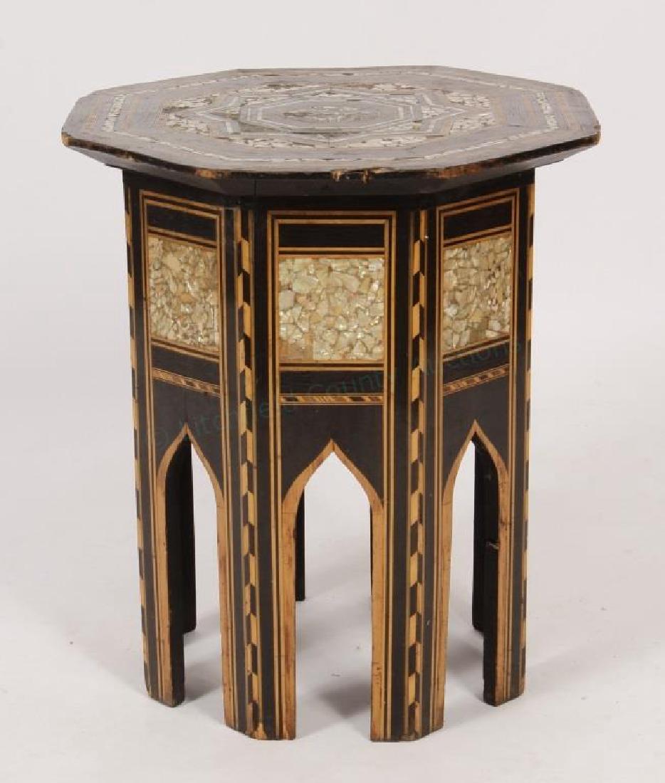 Mother of Pearl Inlaid Table (1 of 5)