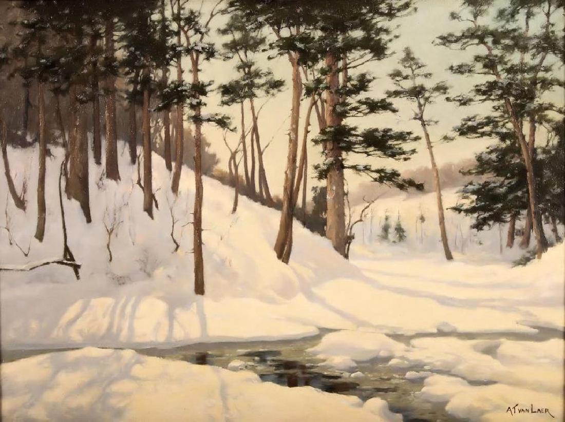 Alexander Theobold Van Laer, "Cold and Frosty", O/C (1 of 6)