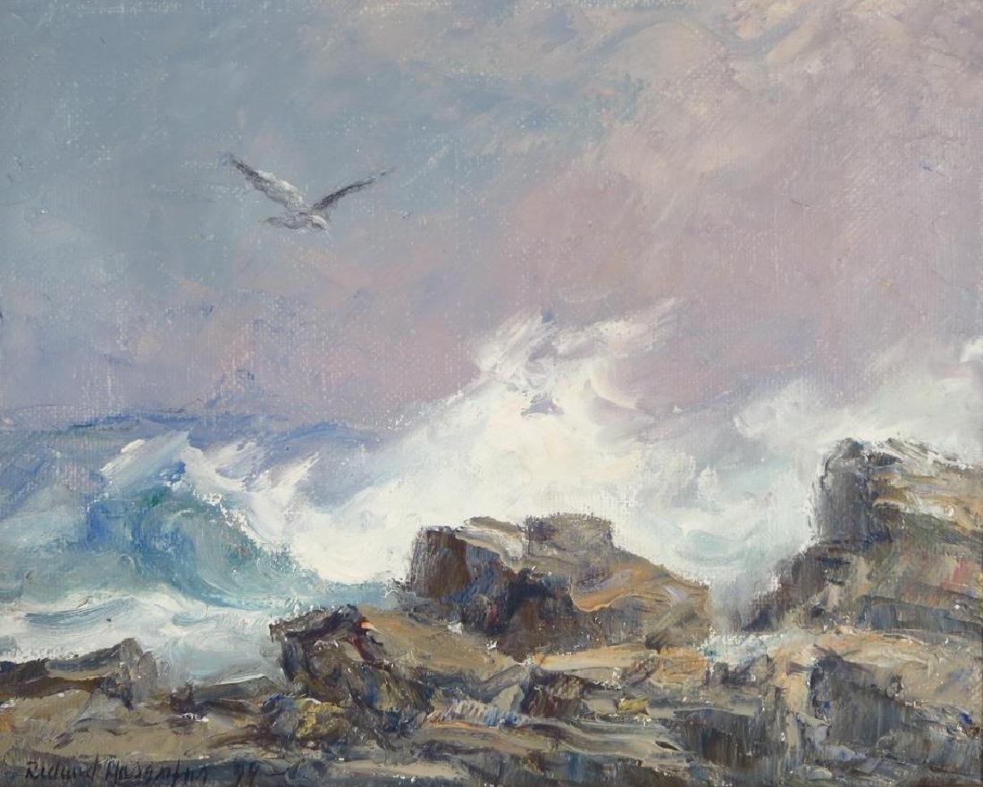 Richard Hasenfus, b. 1932, "Afternoon Sun" O/C (1 of 5)