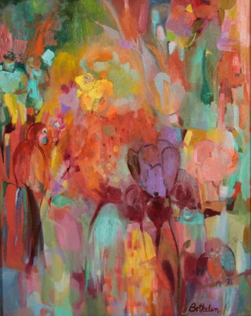 Arlene Botkelen Cohen "Summer Medley" O/C 20th C. (1 of 7)