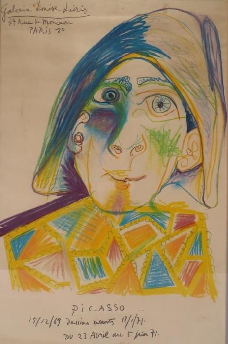 Picasso Galerie Louise Leiris Lithograph 1971 (1 of 5)