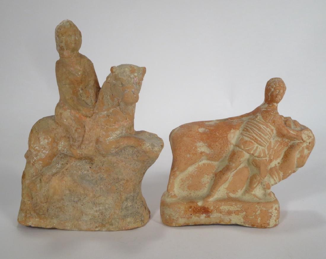2 Ancient Terracottas, Magna Graeca, c. 300 BC., (1 of 7)