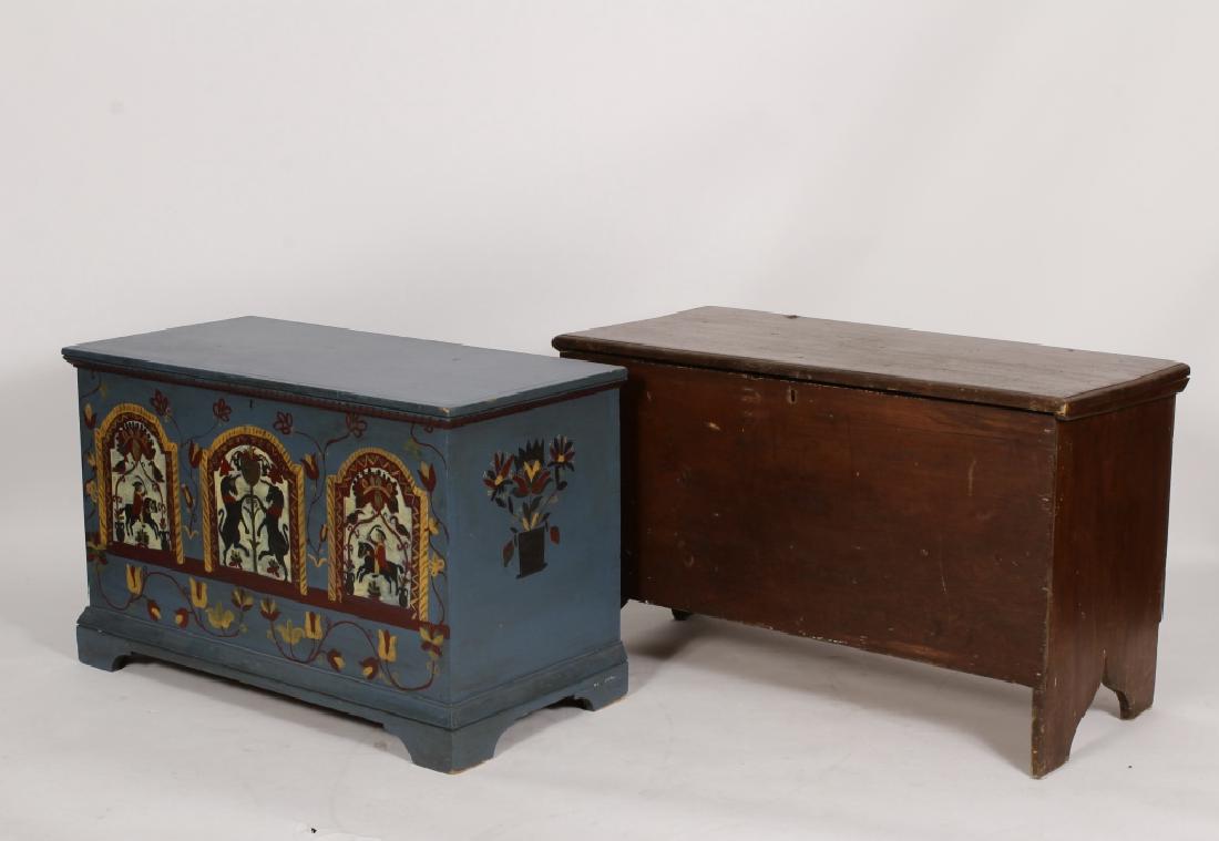Two 19th C. Lift Top Storage Chests (1 of 5)