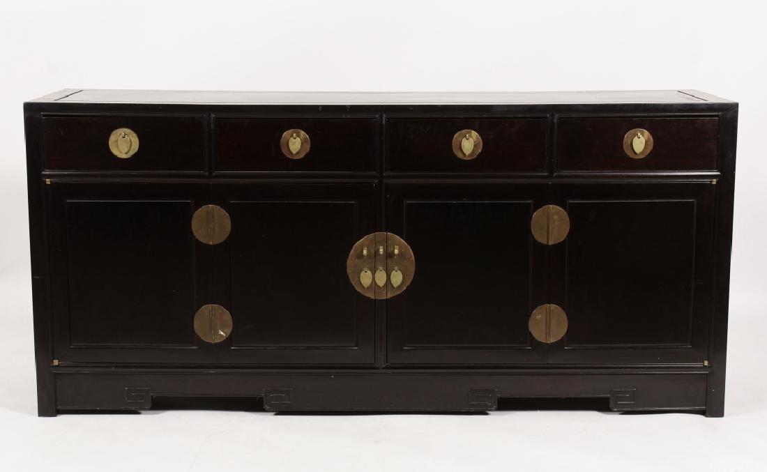 Asian Style Midcentury Cabinet w Painted Finish (1 of 7)