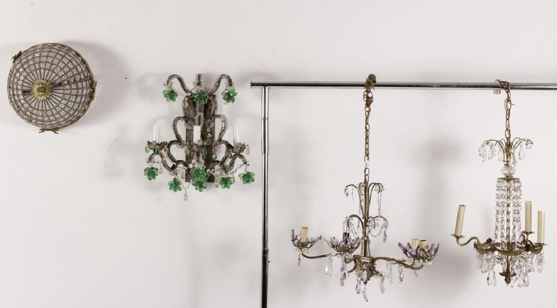 Group of Continental Lighting,20th C. (1 of 9)