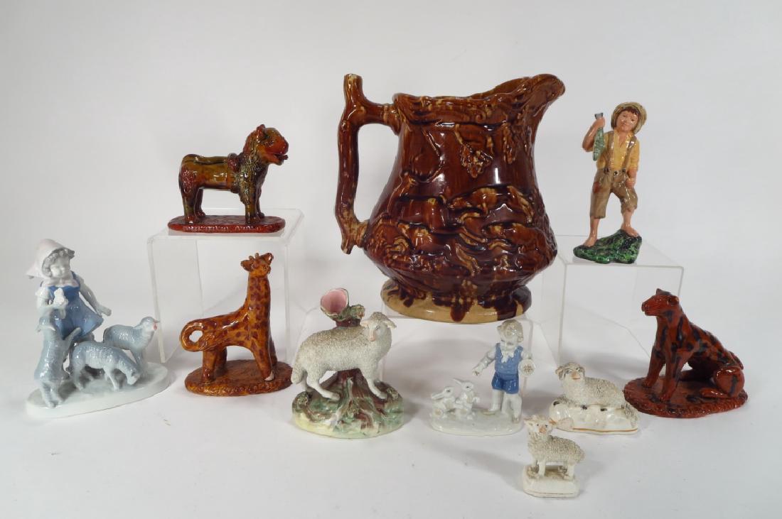 Group of 10 Porcelain/Ceramic Objects (1 of 7)