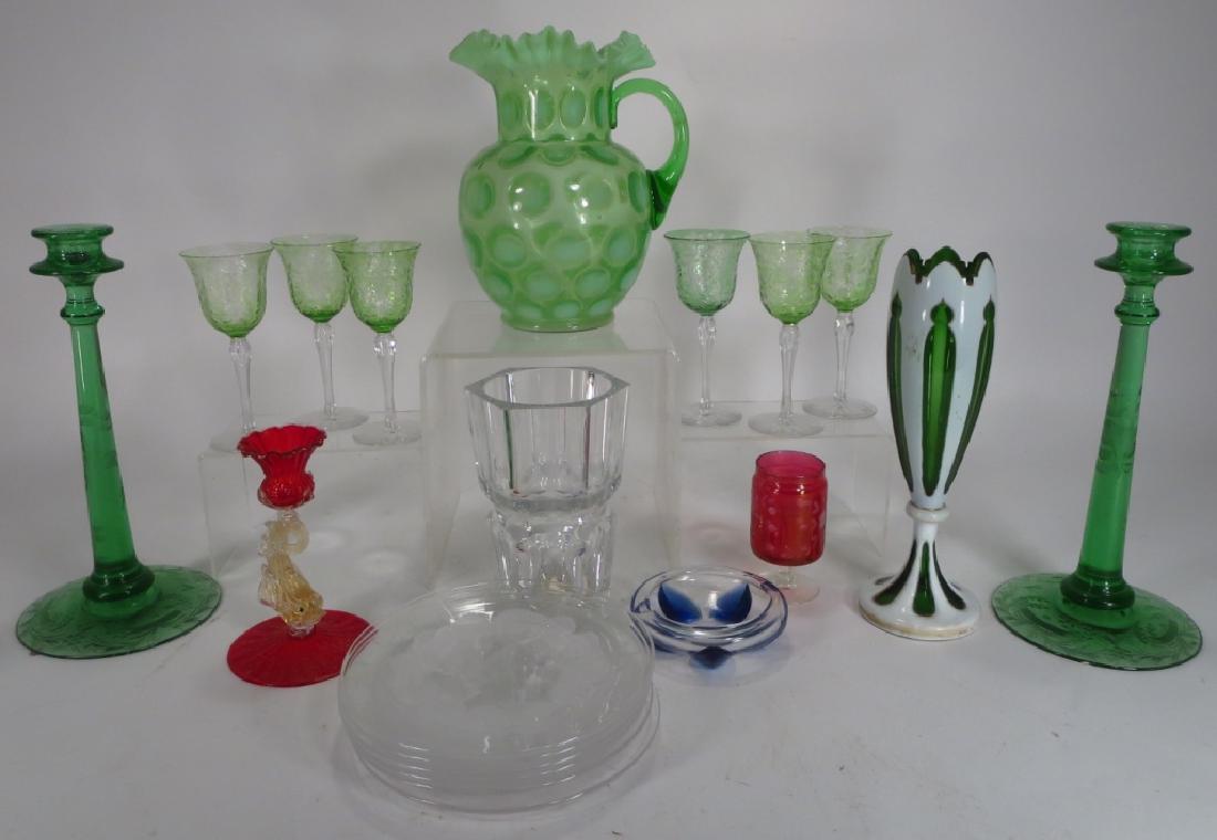 Crystal/Glass by Hawkes,Baccarat,Lalique,others (1 of 7)