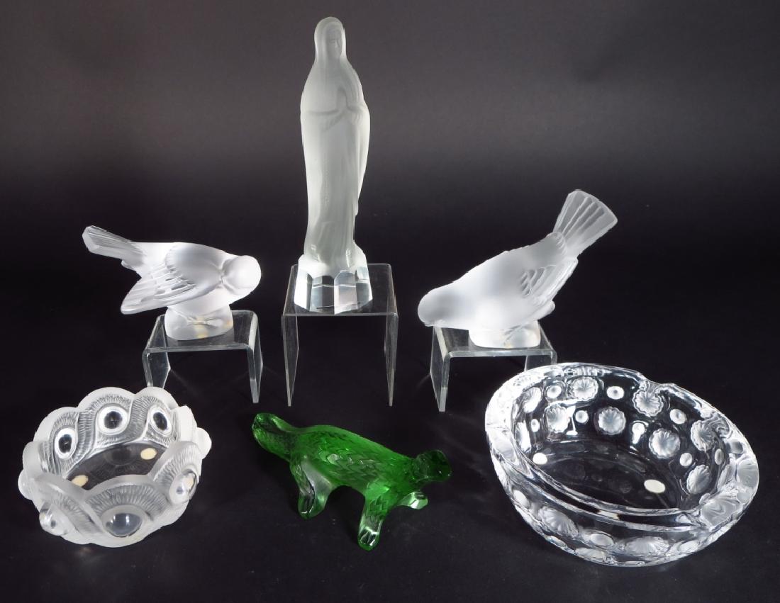 6 Lalique Figures and Bowls (1 of 9)