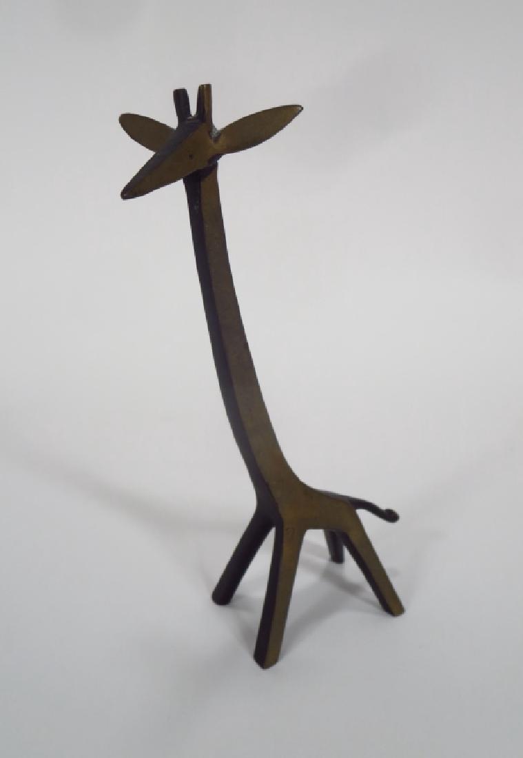Karl Hagenauer 1898-1956 Giraffe Bronze C. 1930 (1 of 6)