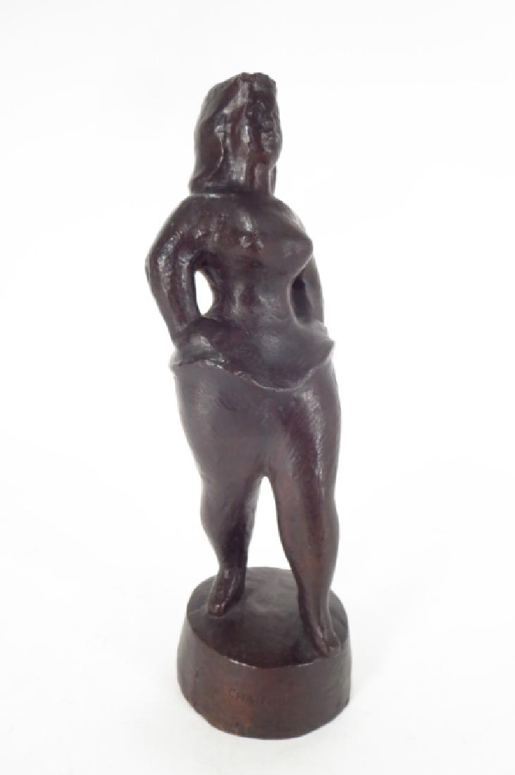 Chaim Gross 1904-1991 Female Figure Bronze (1 of 5)