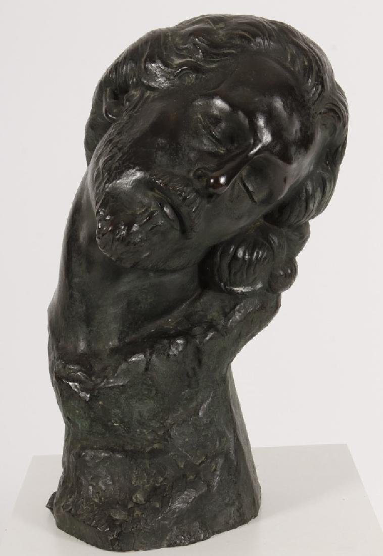Polygnotos G. Vagis 1894-1965 Bronze Christ Head (1 of 6)