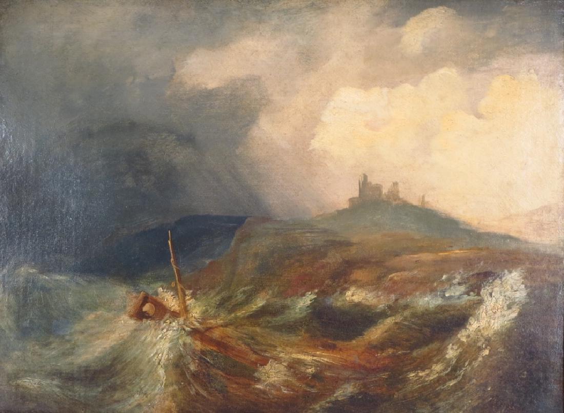 Manner of Turner, 19th c. Stormy Sea, O/C (1 of 6)