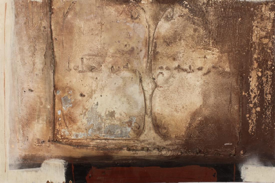 Dimitri Perdikidis 1922-89 Rose Gray Abstract O/B (1 of 6)